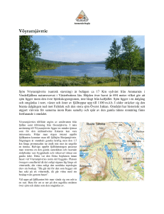 Vöyramjávrrie - Ammarnäs Stugby