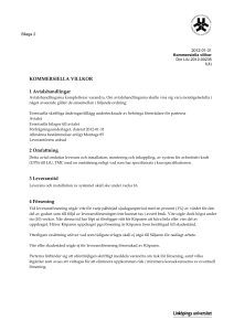 förfrågningsunderlag - Linköpings universitet