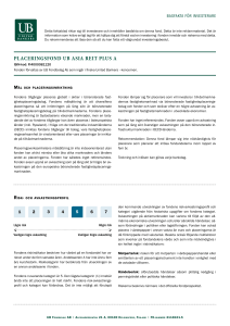 placeringsfond ub asia reit plus a