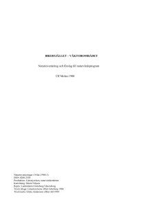 BREDFJÄLLET - Länsstyrelserna