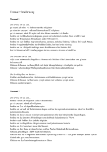 Formativ bedömning Religon 1