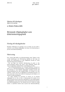Motivering - Riksdagens öppna data