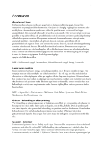 Ögonlaser - BME studenter poster - Vattenhallen