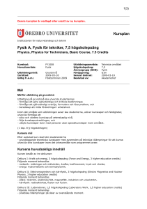 Se denna kursplan som PDF