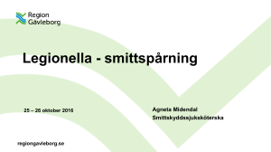 Legionella - Region Gävleborg