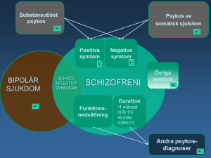 PPT bilder for schizofreni och psykos del1 och2