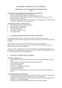 Cisplatin Ebewe 1 mg per ml concentrate for solution for infusion PL
