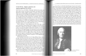 Le bon David — skepsis, empirism och upplysningsfilosofi hos Hume