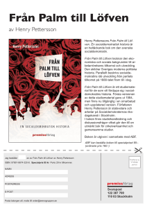 Från Palm till Löfven
