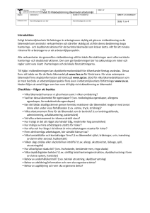 Förslag till regional mall VGR