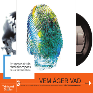 VEM ÄGER VAD - Mediekompass