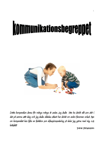 Kommunikation är beteende.