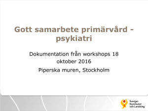 Dokumentation Samarbete psykiatri primarvård pptx