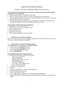 bicaVera 2,3% Glucose, 1,25 mmol/l Calcium solution for peritoneal