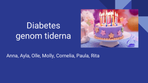 Diabetes genom tiderna