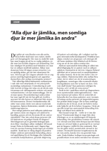 Alla djur är jämlika, men somliga djur är mer jämlika än andra”