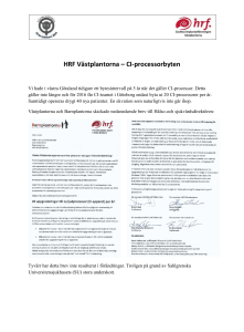 HRF Västplantorna – CI