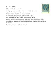 Uppgifter till sid 305-308 (39577) - Kristinas so-sida