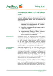 "Sluta slänga maten – gör det någon nytta?" som pdf-fil