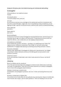 Galaxens förskolas plan mot diskriminering och kränkande behandling
