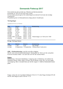 Domsands Fiskecup 2017