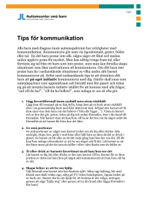 Tips för kommunikation