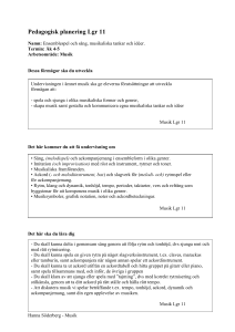 Pedagogisk planering