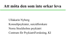 Depressionsbehandling
