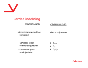 Jordas indelning - TFE