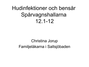Hudinfektioner och bensår