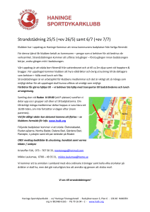 samt 6/7 (+ev 7/7) - Haninge Sportdykarklubb