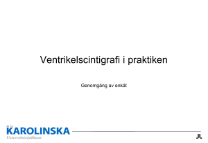 Ventrikelscintigrafi i praktiken