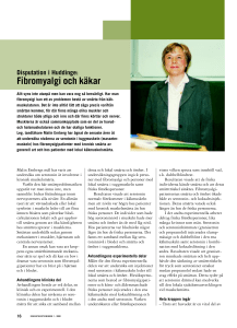 16 Fibromyalgi och käkar