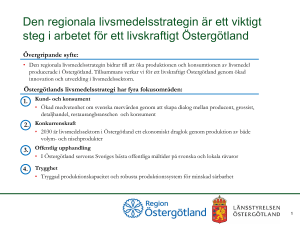 Östergötlands livsmedelsstrategi