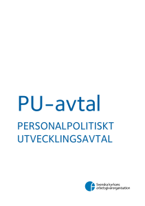 PU-avtal - Kyrkans Akademikerförbund