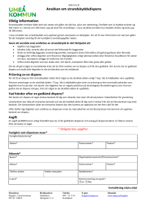 anmälan/ansökan kvalitetsansvarig