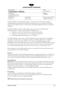 Clostridium difficile - Landstinget Blekinge