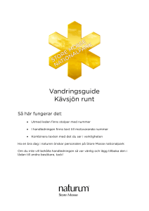Vandringsguide Kävsjön runt