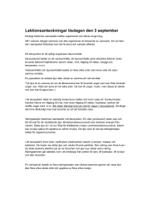 Lektionsanteckningar%20Ekologi%203%20sept