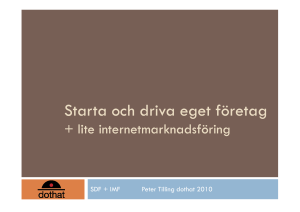 Google SEO sökomotoroptimering grunder