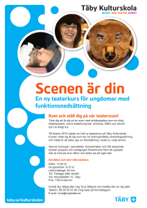 Scenen är din