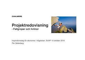 Projektredovisning