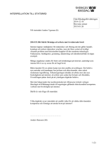 2014/15:186 Stärkt förmåga att arbeta mot it