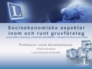 Lena Abrahamsson - Framtidens Gruv