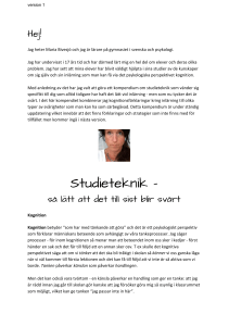 Studieteknik