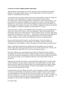 Får jag be om största möjliga politiska anpassning! Några studenter