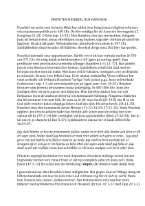 profeten hesekiel och hans bok