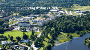 Högskolans utbildning och forskning