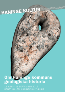 Om Haninge kommuns geologiska historia