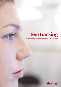 Eye tracking
